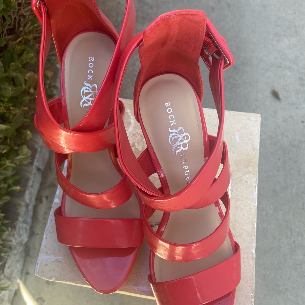Heels Tangerine/Orange